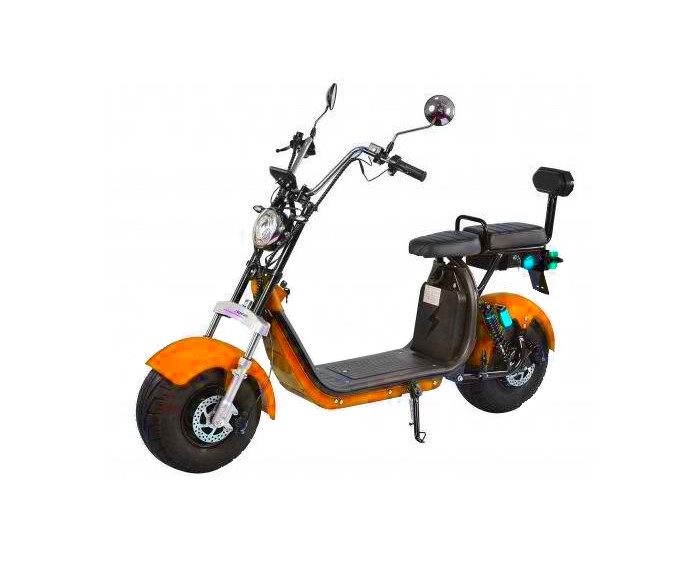 Elektrická koloběžka Chopper 1200W 60V oranžová